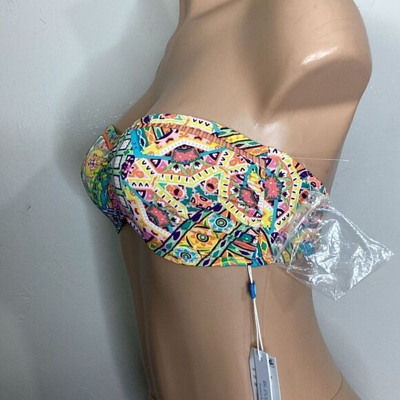 New. Bleu Rod Beattie bright print bikini. Size 4. Retails $145 - Picture 11 of 13